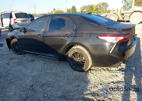 2020 Toyota Camry Se Nightshade Edition z USA, uszkodzony, nr VIN 4T1G11AK8LU352222